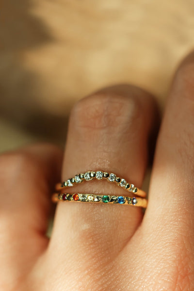 Should I size up when stacking rings?
