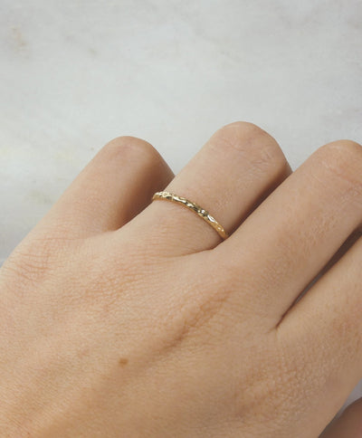 Your New Favorite Ring For Everyday Wear! A Perfect Dainty Stacking Ring